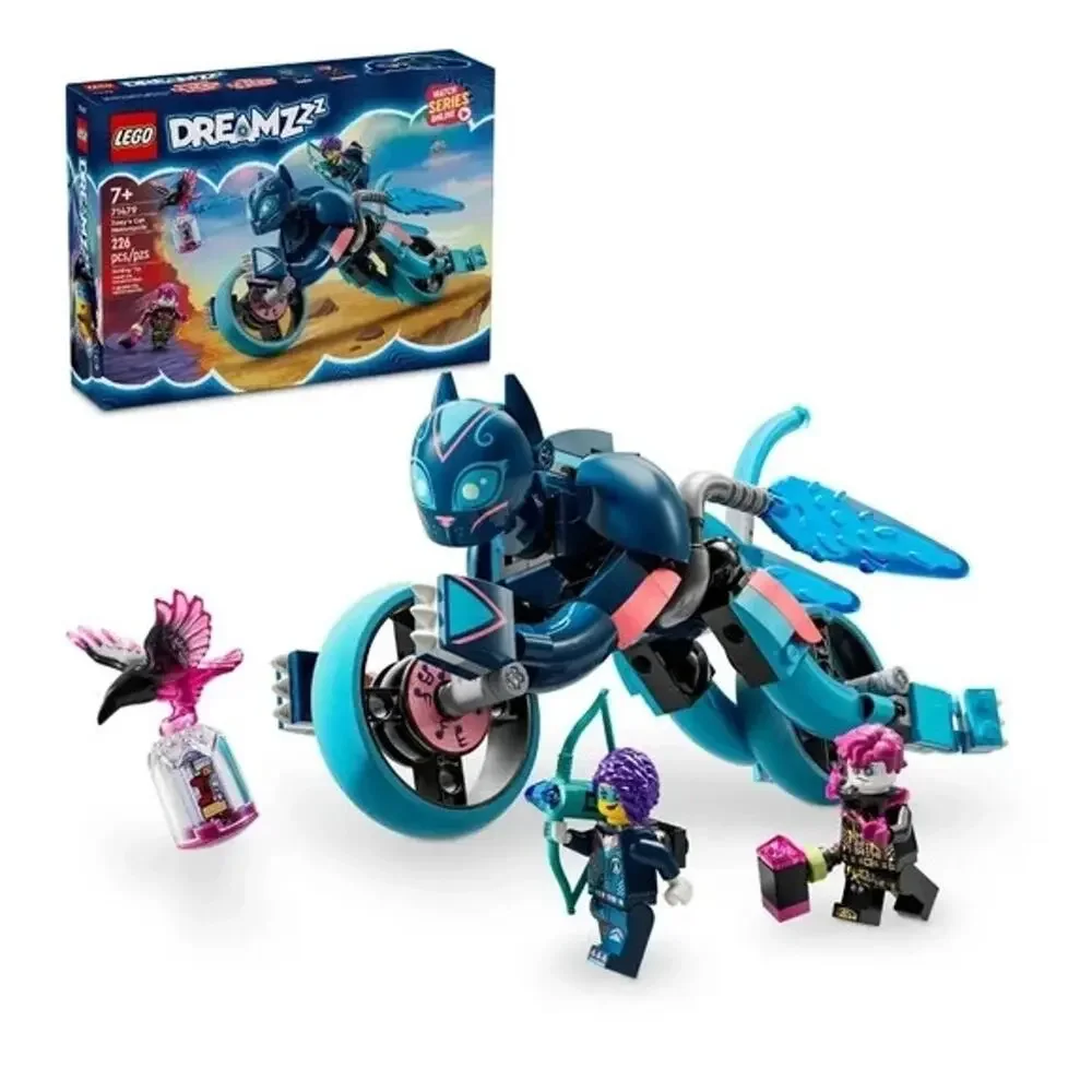 BRAND NEW-LEGO Dreamzzz Zoey's Cat Motorcycle (71479)-226 Pieces-FAST SHIP!